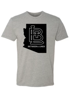 BTL MENS T-Shirt -Baseball Joy Boutique between the lines btl mens t shirt 3