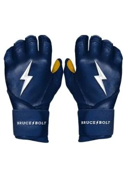 Bruce Bolt Premium Long Cuff Navy/Gold