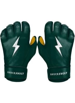 Bruce Bolt Premium Short Cuff Green/Gold 20 Bruce Bolt Premium Short Cuff Green/Gold -Baseball Joy Boutique bruce bolt bruce bolt premium short cuff green gol 7