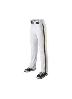 Evoshield Mens Salute Pant White W/Gold Braid