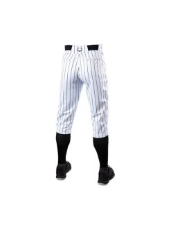 Evoshield Mens Salute White Knicker W/Black Pinstripe -Baseball Joy Boutique evoshield evoshield mens salute white knicker w bl 3