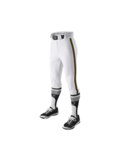 Evoshield Youth Salute White Knicker W/Gold Braid