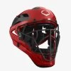 Wilson Evoshield Pro-SRZ Catchers Helmet Two Tone Scarlett M -Baseball Joy Boutique evoshield wilson evoshield pro srz catchers helmet