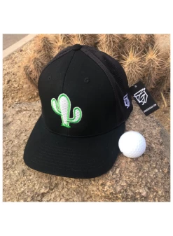 Gonzo's Gear Cactus Golf Hat - Black