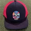 Hunter Green Hunna G Cracked Skull Hat -Baseball Joy Boutique hunter green hunter green hunna g cracked skull ha