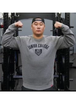 Juco Bandit Junior College Crewneck Grey