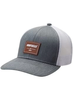 Marucci Established Patch Trucker Snapback Hat Gray/White