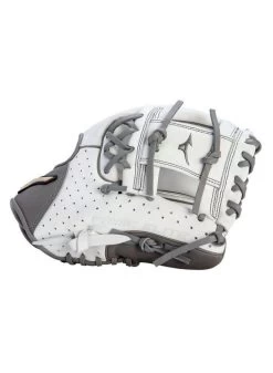 Mizuno GPE1150F1 Prime Elite Infield FP Softball 11.5 RH White-Grey -Baseball Joy Boutique mizuno mizuno gpe1150f1 prime elite infield fp sof 2