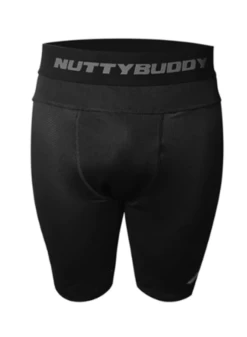 NuttyBuddy Black Compression Short Youth