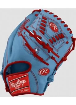 Rawlings Heart Of The Hide Custom Pro206 12" Sky Blue/Red