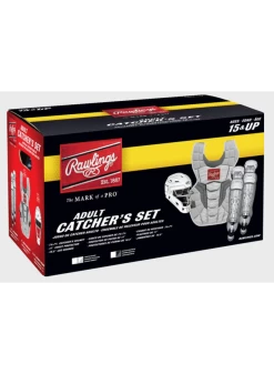 Rawlings Velo 2.0 Catcher's Gear Set : Black/Graphite