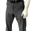 Smitty Mens 4-Way Stretch Flat Front Plate Pant Charcoal -Baseball Joy Boutique smitty smitty mens 4 way stretch flat front plate