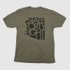 State Forty Eight Military Green Crew/Black Logo