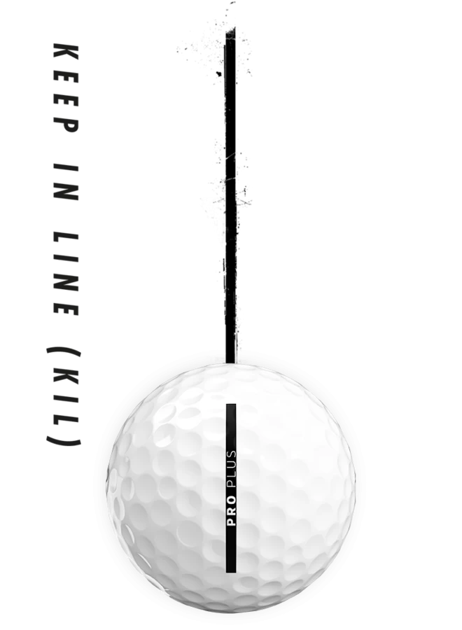 Vice Golf Pro Plus Ball - Juco Bandit (Sleeve Of 3) 4 Vice Golf Pro Plus Ball - Juco Bandit (Sleeve Of 3) - Image 2