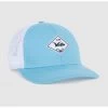Victus Batters Box Snapback Trucker Light Blue/White -Baseball Joy Boutique victus victus batters box snapback trucker light b