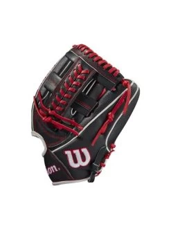 Wilson A2000 1785SS 21 BLK/BLKSS/RED BLAC 11.75 -Baseball Joy Boutique wilson a2000 1785ss 21 blk blkss red blac 1175 2