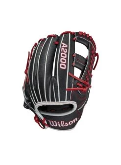 Wilson A2000 1785SS 21 BLK/BLKSS/RED BLAC 11.75