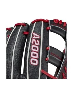 Wilson A2000 1785SS 21 BLK/BLKSS/RED BLAC 11.75 -Baseball Joy Boutique wilson a2000 1785ss 21 blk blkss red blac 1175 5