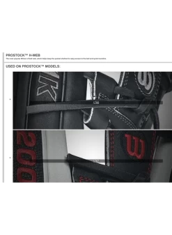 Wilson PRO STOCK H WEB PURPLE