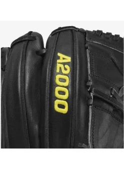 Wilson 2021 A2000 CK22 Clayton Kershaw Game Model (P) LHT 11.75 Black/Black/Yellow -Baseball Joy Boutique wilson wilson 2021 a2000 ck22 clayton kershaw game 7