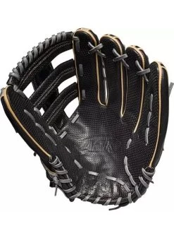 Wilson A2K 1775 W/Spin Control (OF) 12.75 Grey SnakeSkin/Black/Blonde -Baseball Joy Boutique wilson wilson a2k 1775 w spin control of 1275 grey 2