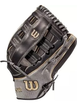 Wilson A2K 1775 W/Spin Control (OF) 12.75 Grey SnakeSkin/Black/Blonde