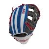 Wilson A2K Mookie Betts Game Model (OF) LHT 12.5 Black/White SS/Royal/Red -Baseball Joy Boutique wilson wilson a2k mookie betts game model of lht 1
