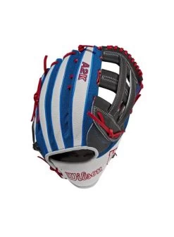 Baseball Joy Boutique 5 Wilson A2K Mookie Betts Game Model (OF) LHT 12.5 Black/White SS/Royal/Red