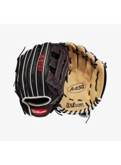 Wilson A450 Advisory Staff 11" LHT 11 Blonde/Black/ White & Red