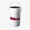 Wilson BTL Ball Bucket With Lid -Baseball Joy Boutique wilson wilson btl ball bucket with lid