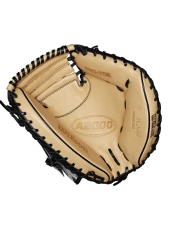 Wilson Glove Of The Month October 2022 CM33 Black Camo/Blonde 33" RHT Catchers Mitt -Baseball Joy Boutique wilson wilson glove of the month october 2022 cm33 7